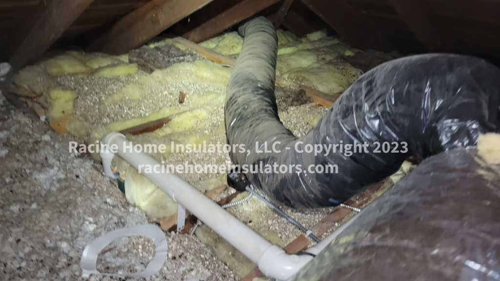 Air handlers and HVAC systems should never be installed with vermiculite present